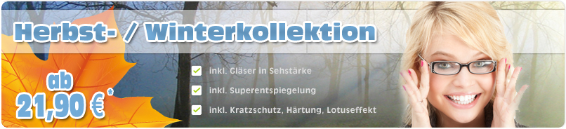 Herbst-Winterbrillenkollektion