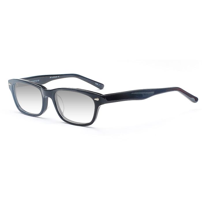 Stylische Nerd Sonnenbrille incl. Farbverlauf- Wayfarer Style