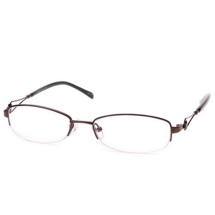 Damen Halbrandbrille aus Metall